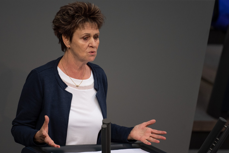 Die sächsische Bundestagsabgeordnete Sabine Zimmermann (60, Linke).