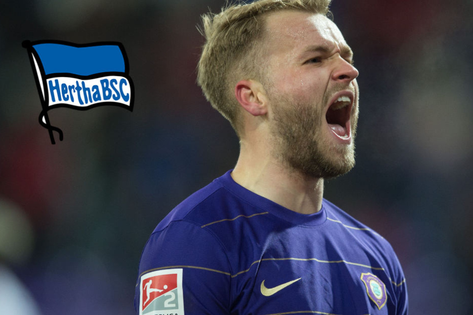 Pascal Köpke stürmt ab kommender Saison für den Fußball-Bundesligisten Hertha BSC Berlin.
