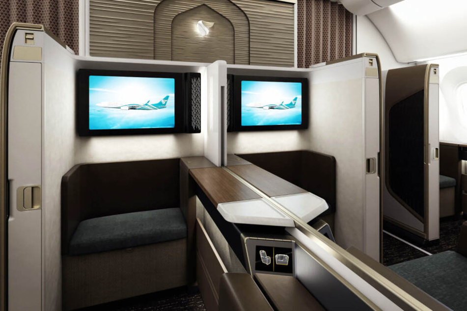 Oman Air möchte in der Zukunft auf neue Materialien in der First Class setzen.
