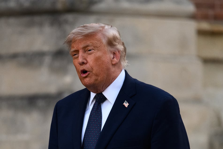Der US-Präsident Donald Trump (80).
