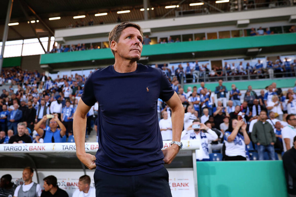 Eintracht Frankfurts Trainer Oliver Glasner (47) schwärmte nach dem Sieg in Magdeburg von Mario Götze.