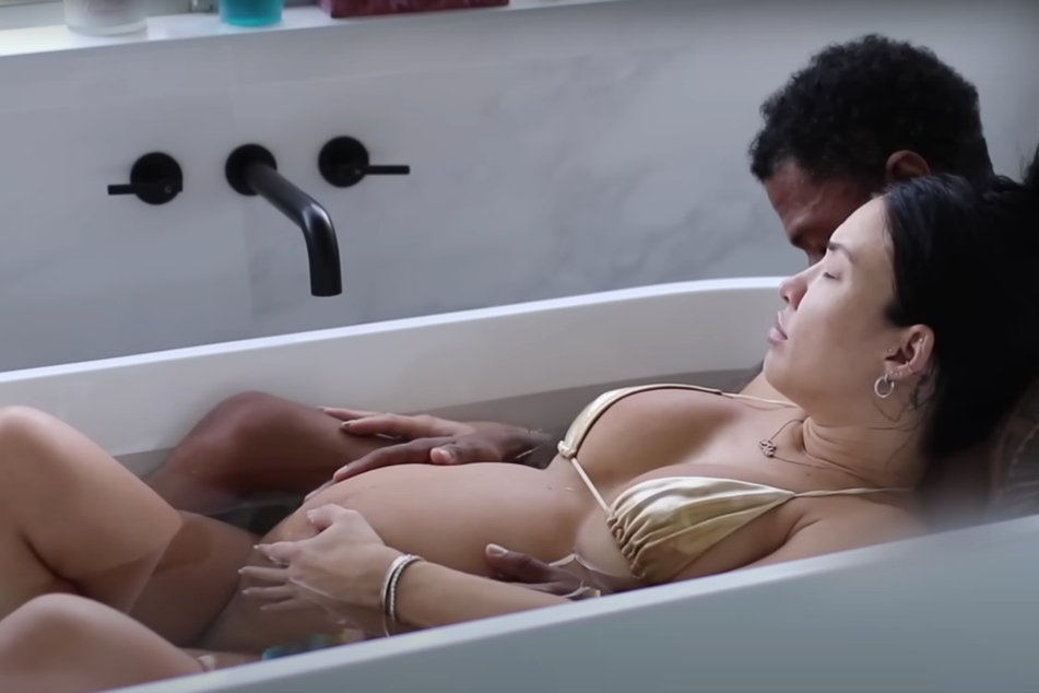 Bre Tiesi and Nick Cannon welcome baby with "intense" delivery video