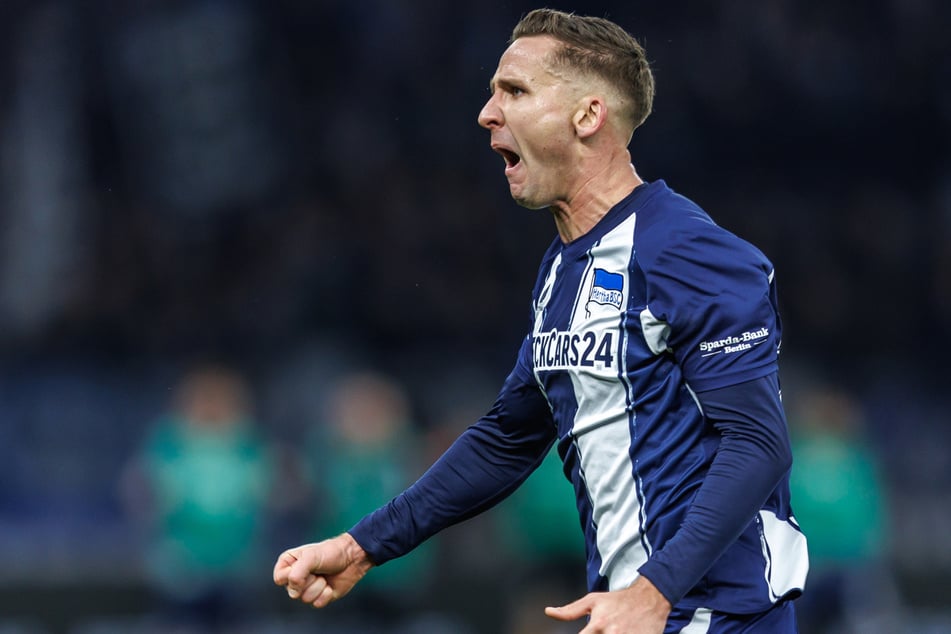 Paul Seguin (30) traf erstmals für Hertha BSC.