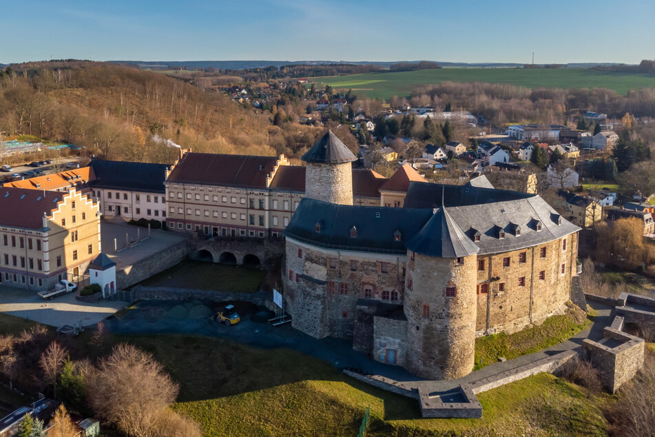 Schloss Voigtsberg in Oelsnitz/V. wird im Januar geschlossen, um Energie zu sparen.