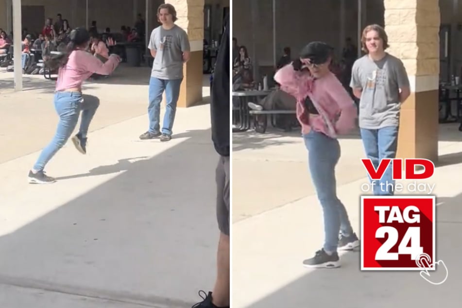 viral videos: Viral Video of the Day for March 14, 2024: High school dance-off goes viral for epic reason!