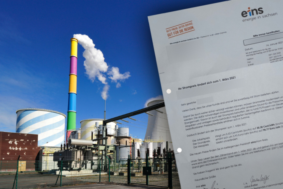 Chemnitz: Chemnitz: "eins energie" erhöht Preise! So viel kostet der Strom ab März