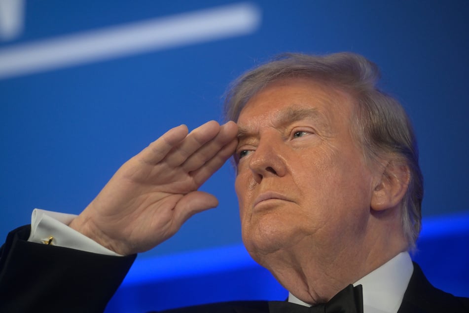 Der US-Präsident Donald Trump (80).