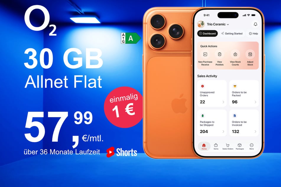 Das neue iPhone 17 Pro inkl. 30 GB Datenvolumen für nur 1 Euro exklusiv bei o2.