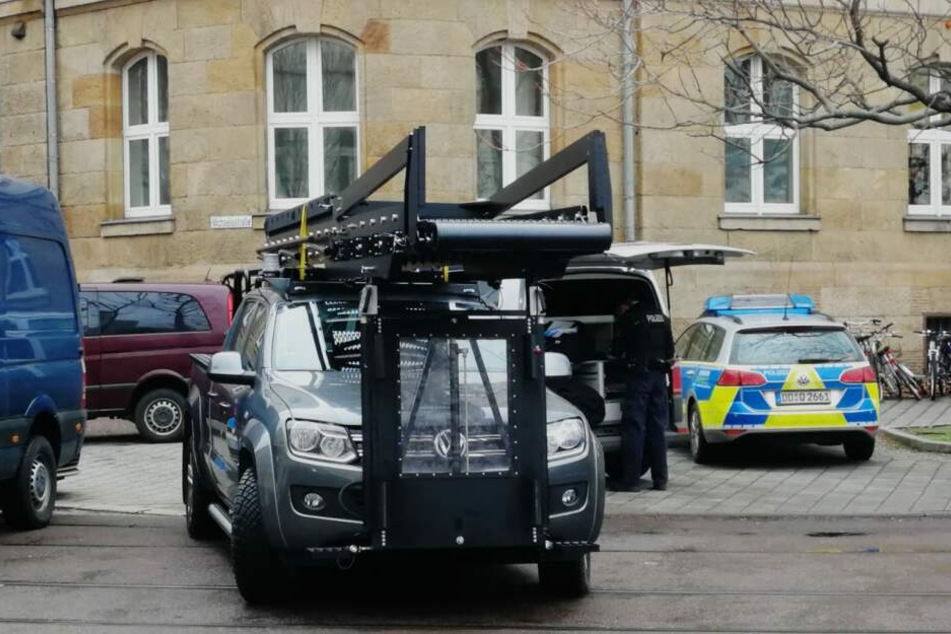 Spezialkräfte der Polizei waren im Einsatz.