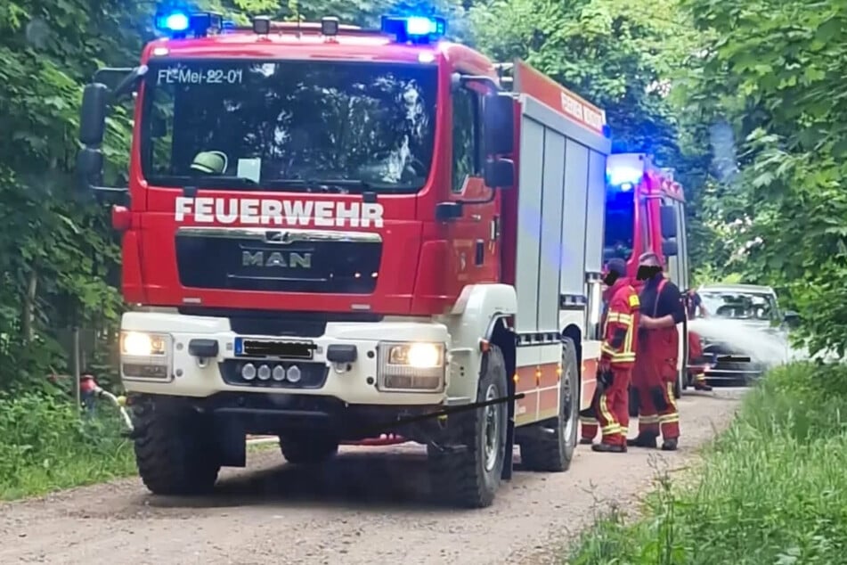 Die Freiwillige Feuerwehr Rodleben forderte Verstärkung an.