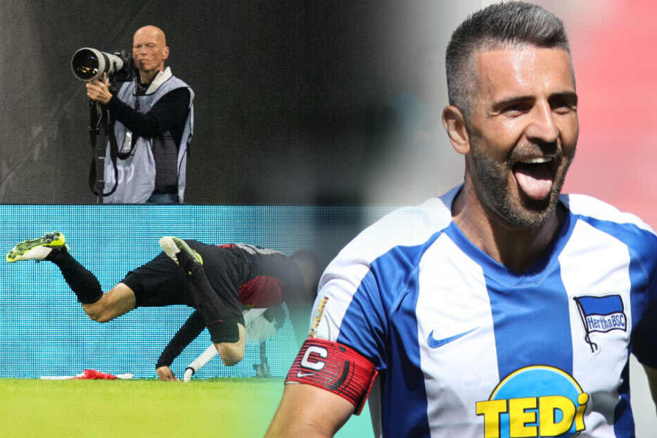 Vedad Ibisevic traf im Hinspiel gleich doppelt.