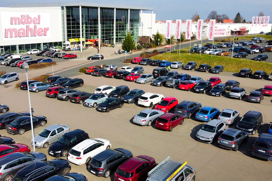 Das Einrichtungszentrum Möbel Mahler in Siebenlehn.