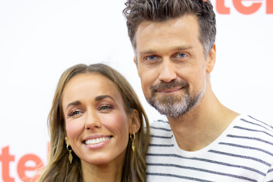Annemarie Carpendale und ihr Mann Wayne.