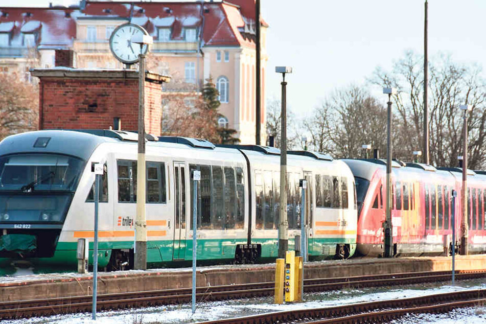 Einen solchen Triebwagen wollte ein Unbekannter vom Bahnhof Görlitz entführen.