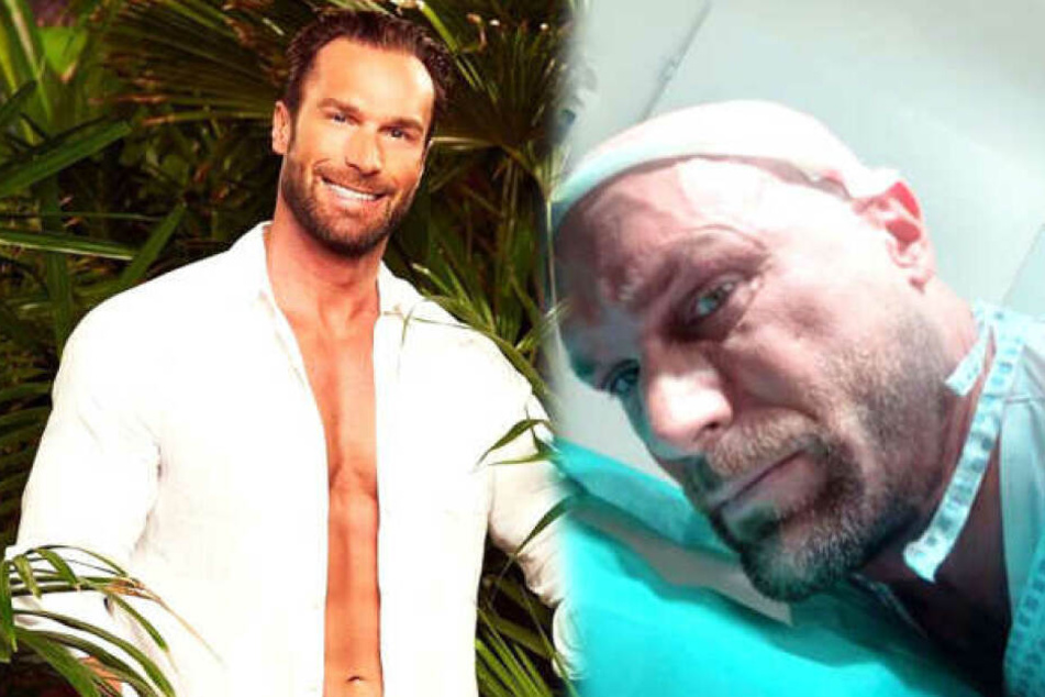 Bastian Yotta (42) war als Sunnyboy im Januar noch im Dschungel und im Februar wegen seiner Haar-Transplantation mit bandagiertem Kopf im Krankenhaus.