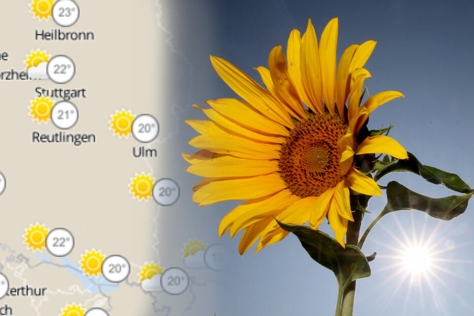 Die Temperaturen werden spätsommerlich.