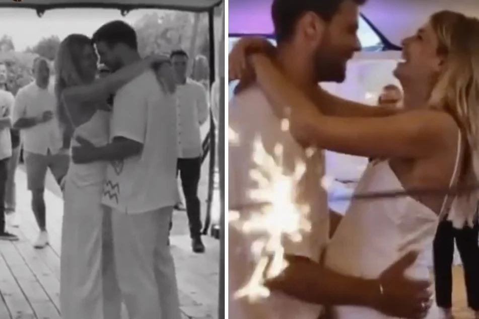 Bei Instagram veröffentlichte Luisa Hartema (28) einen Videoclip von ihrem Hochzeitstanz mit Max.