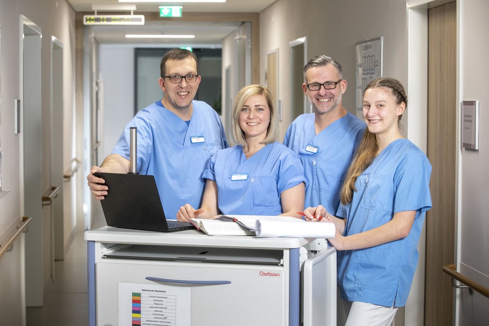 In der kleinen Klinik kann stationsübergreifend und interdisziplinär zusammengearbeitet werden.