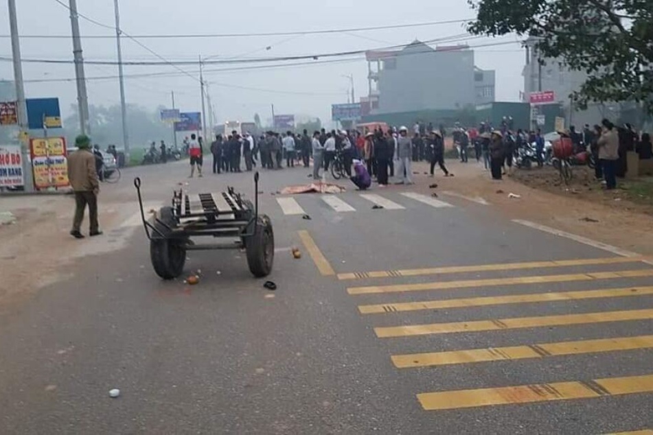 Sieben Menschen starben bei dem Unfall.