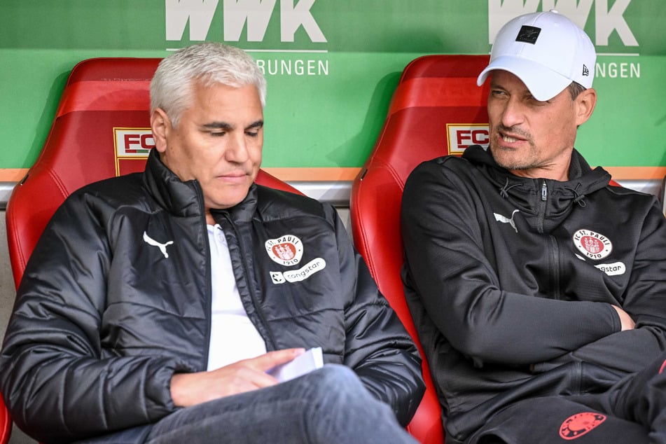 Sportchef Andreas Bornemann (53, l) und Trainer Alexander Blessin (51) müssen offensiv noch nachlegen.