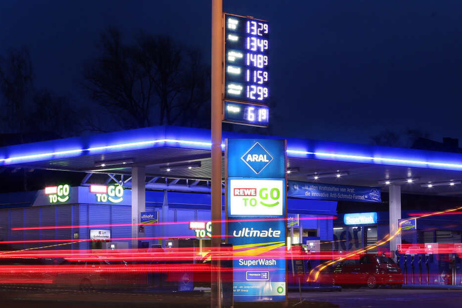 Die üblichen Tankstellen sind deutlich in der Mehrheit.