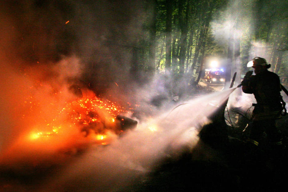 Aufgrund der Trockenheit und der enormen Hitze steigt vielerorts in Bayern die Waldbrandgefahr. (Symbolbild)