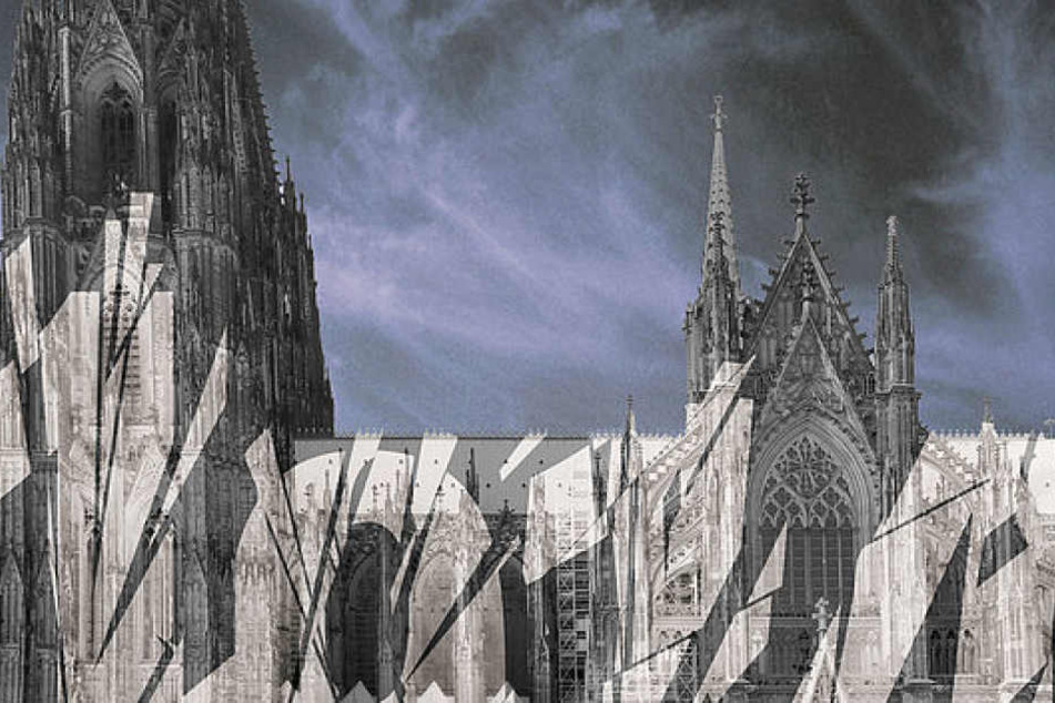 So könnte die Beleuchtung an der Südseite des Kölner Doms aussehen.