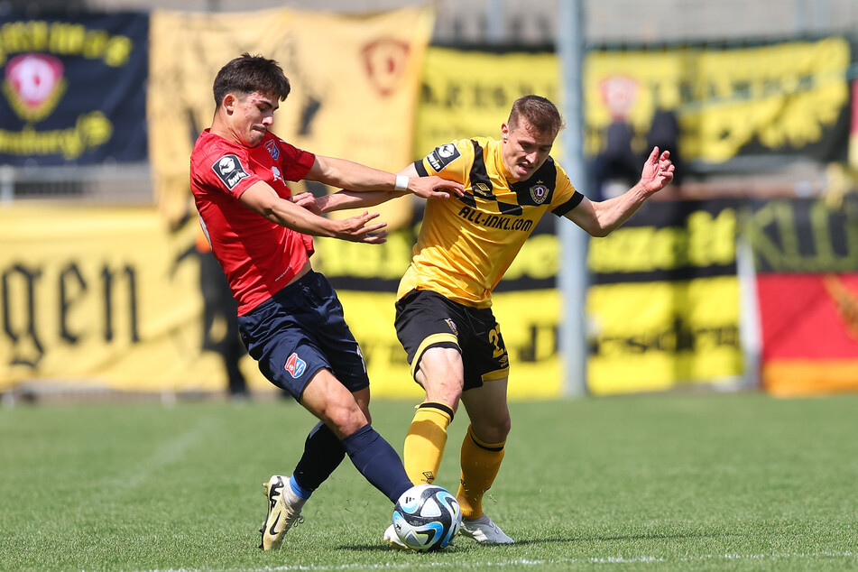 Niklas Hauptmann (r.) hatte sie SGD zeitig in Führung gebracht.