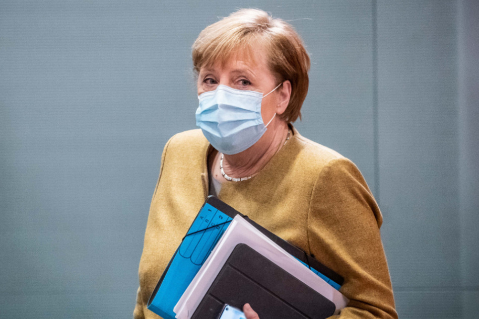 Bundeskanzlerin Angela Merkel (66, CDU).