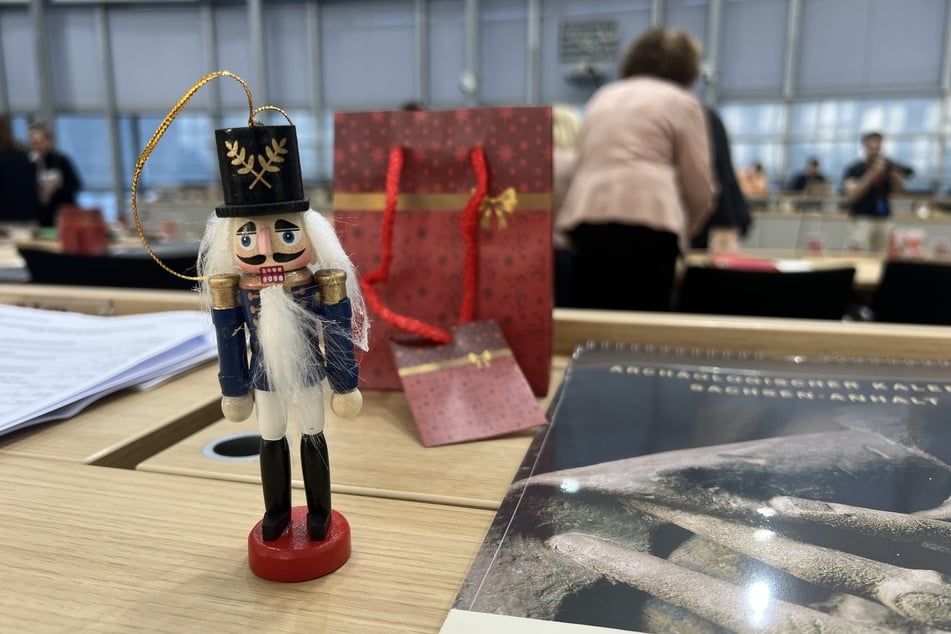 Die Abgeordneten des Landtags von Sachsen-Anhalt haben am letzten Sitzungstag eine kleine Überraschung erhalten.