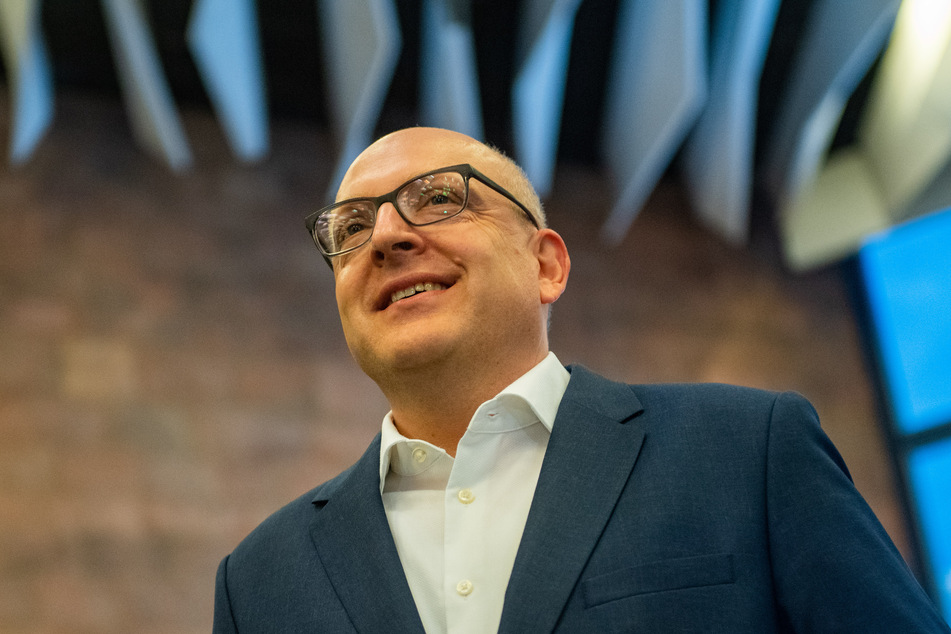 OB Sven Schulze (49, SPD) freute sich über die endgültige Kulturhauptstadt-Entscheidung.