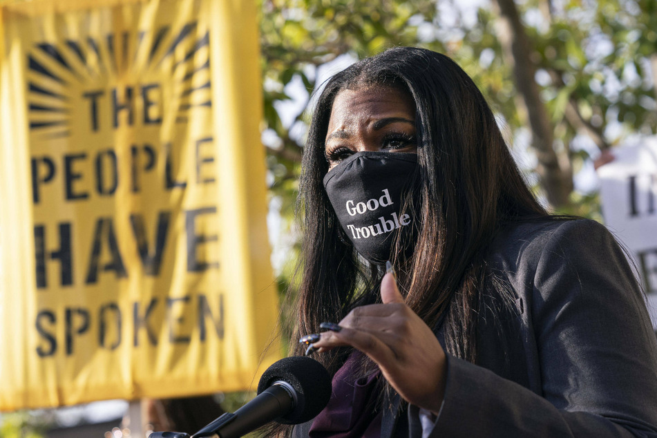 Missouri Rep. Cori Bush led a group of ten other Democrats in demanding at least $1 trillion in federal spending to address the climate crisis.