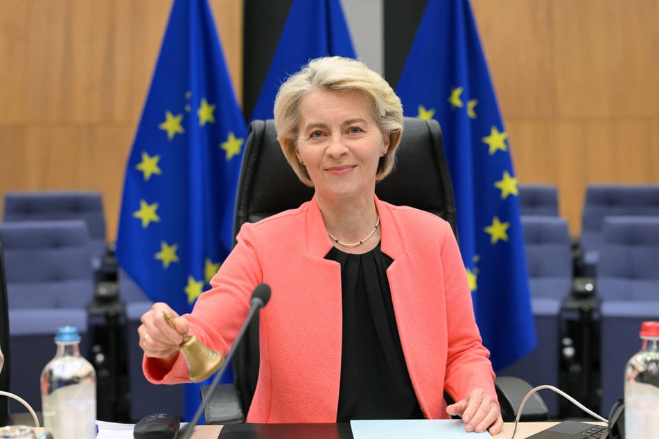 EU-Kommissionspräsidentin Ursula von der Leyen gratulierte Bulgarien für die Euro-Einführung.