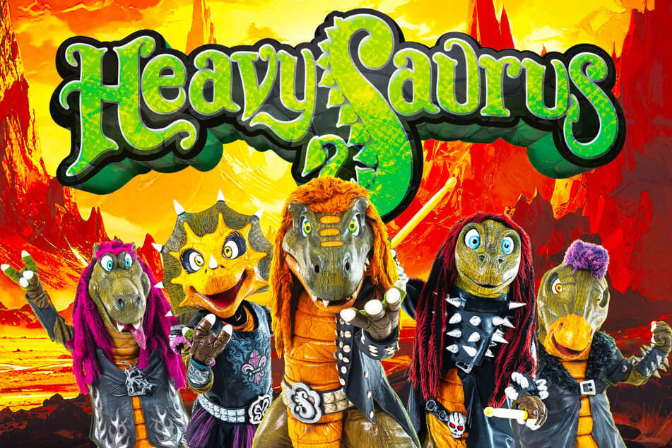 Wenn die Heavysaurus auftreten, fangen Kinderaugen an zu Leuchten.