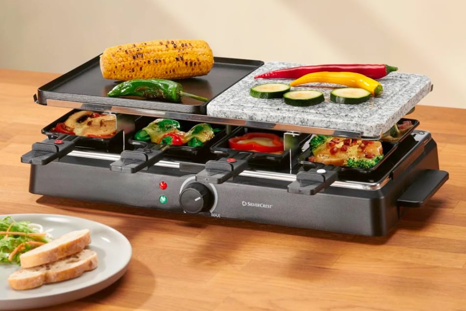 Dieser Raclette-Grill von Lidl ist ein wahrer Allrounder