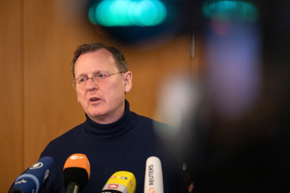 Bodo Ramelow gab am Montag seinen Vorstoß um Christine Lieberknecht bekannt.