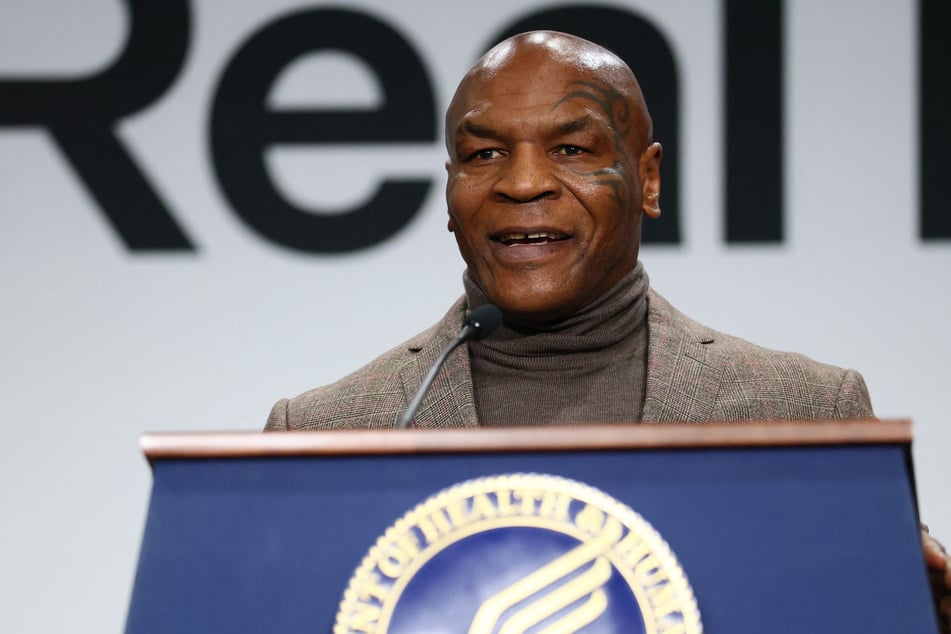 Mike Tyson joined the Trump administration on Wednesday to promote their "Eat Real Food" campaign.