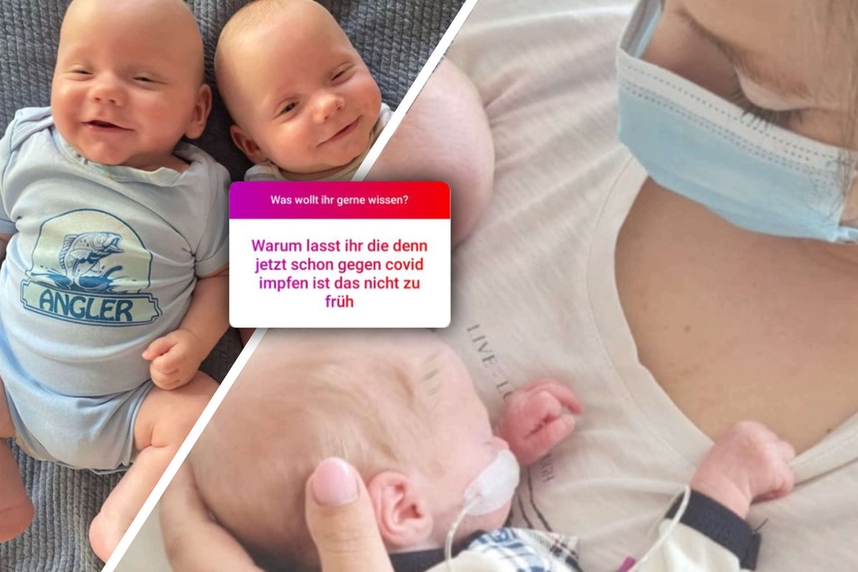 Sarafina Wollny lässt Zwillinge impfen: Fan stellt entgeisterte Frage