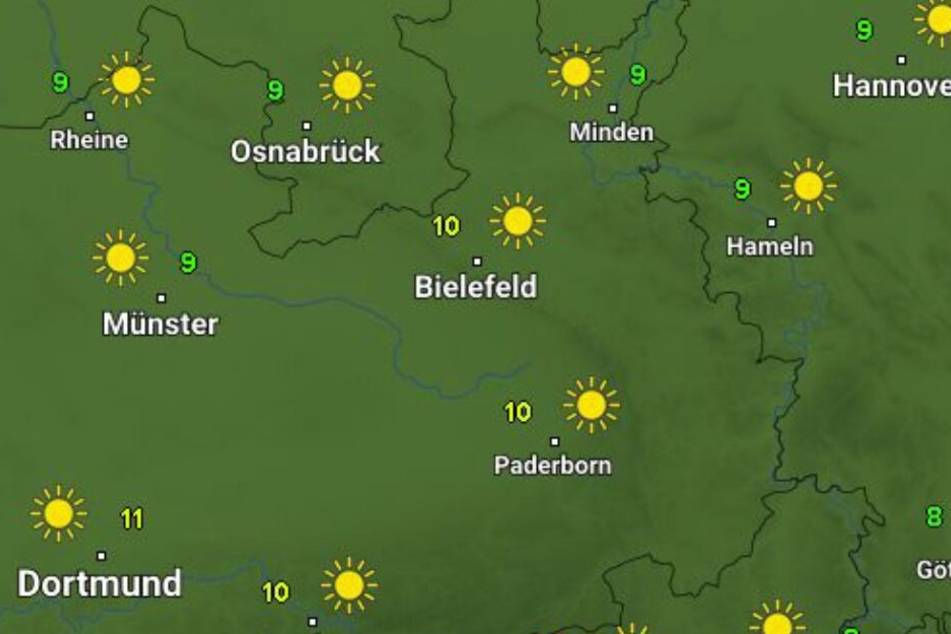 Frühlingshafte Temperaturen erwarten uns am Wochenende in OWL.