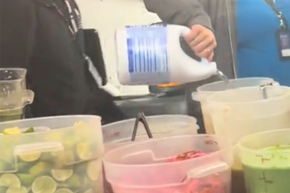 Kontroverse Kontrolle: Inspektorin kippt Bleiche über Lebensmittel