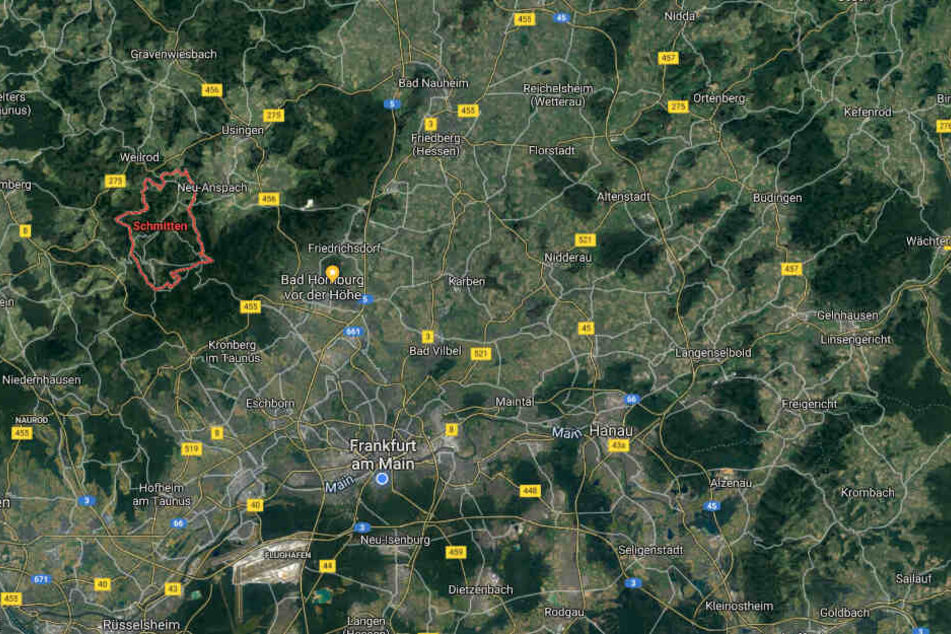 Die Tat ereignete sich in einem Waldgebiet bei Schmitten im Hochtaunus-Kreis.