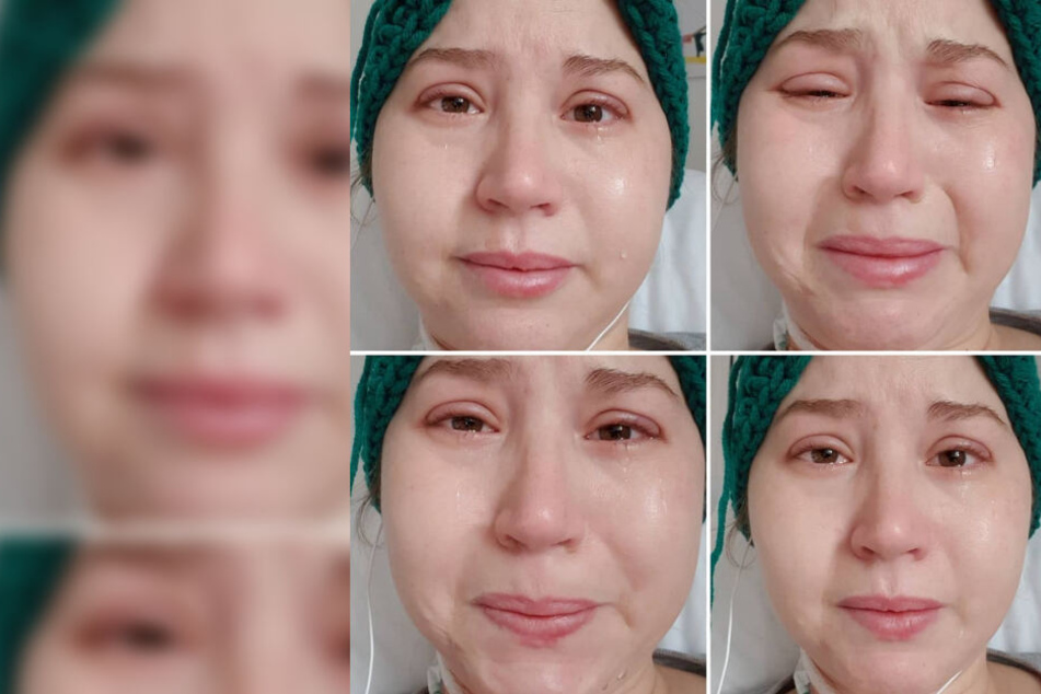 Julia Gasser leidet bei der Chemotherapie.