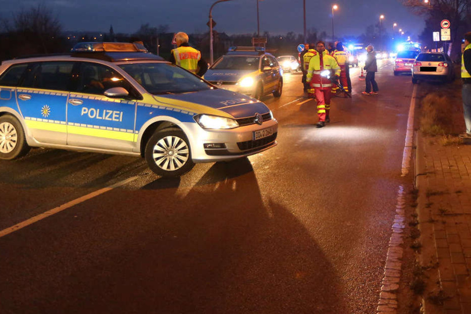 Der Unfall geschah an der Dohnaer Straße.