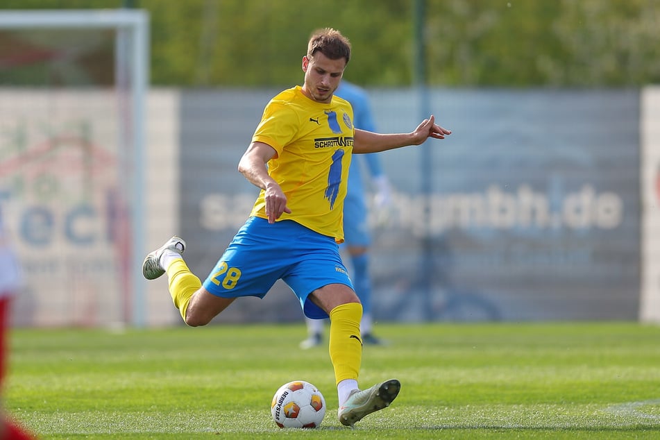 Babelsberg-Kapitän Laurin von Piechowski (32, hier noch im Lok-Trikot) konnte erst dreimal für den SVB auflaufen - und fällt jetzt länger aus.