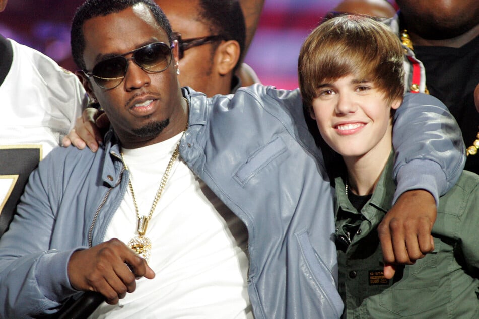 Justin Bieber (r.) could be struggling more than fans know amid Sean "Diddy" Combs' downfall.