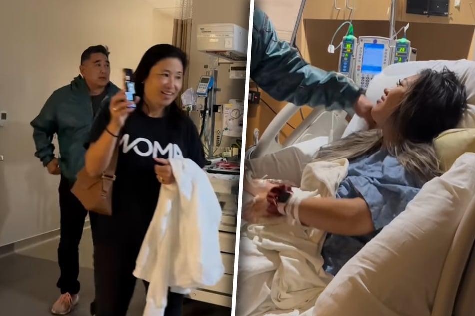 Kurz nachdem sie Mutter geworden war, tauchten Riho Maruyamas Eltern in der Klinik auf. Ihr Papa Paul hatte sofort ein Ziel.