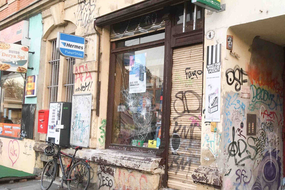 Der Tabakladen am Bischofsplatz.