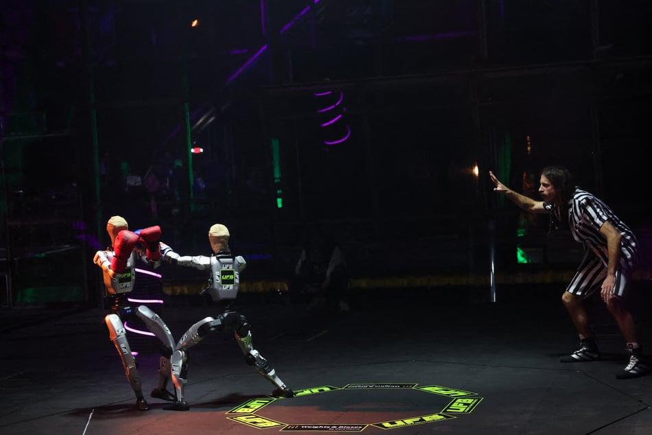 The high-tech bouts also provide the opportunity to collect valuable data for future training.