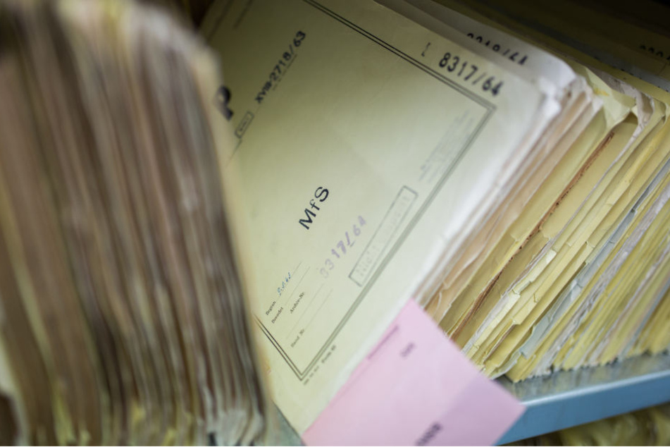 Blick in den Archivfundus der Stasi-Unterlagenbehörde in Berlin.