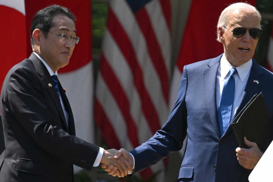 Biden hails "unbreakable" Japan ties during PM's lavish state visit